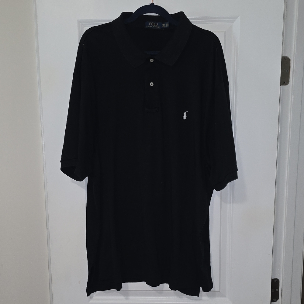 Polo by Ralph Lauren Men's Polo Shirt in Black